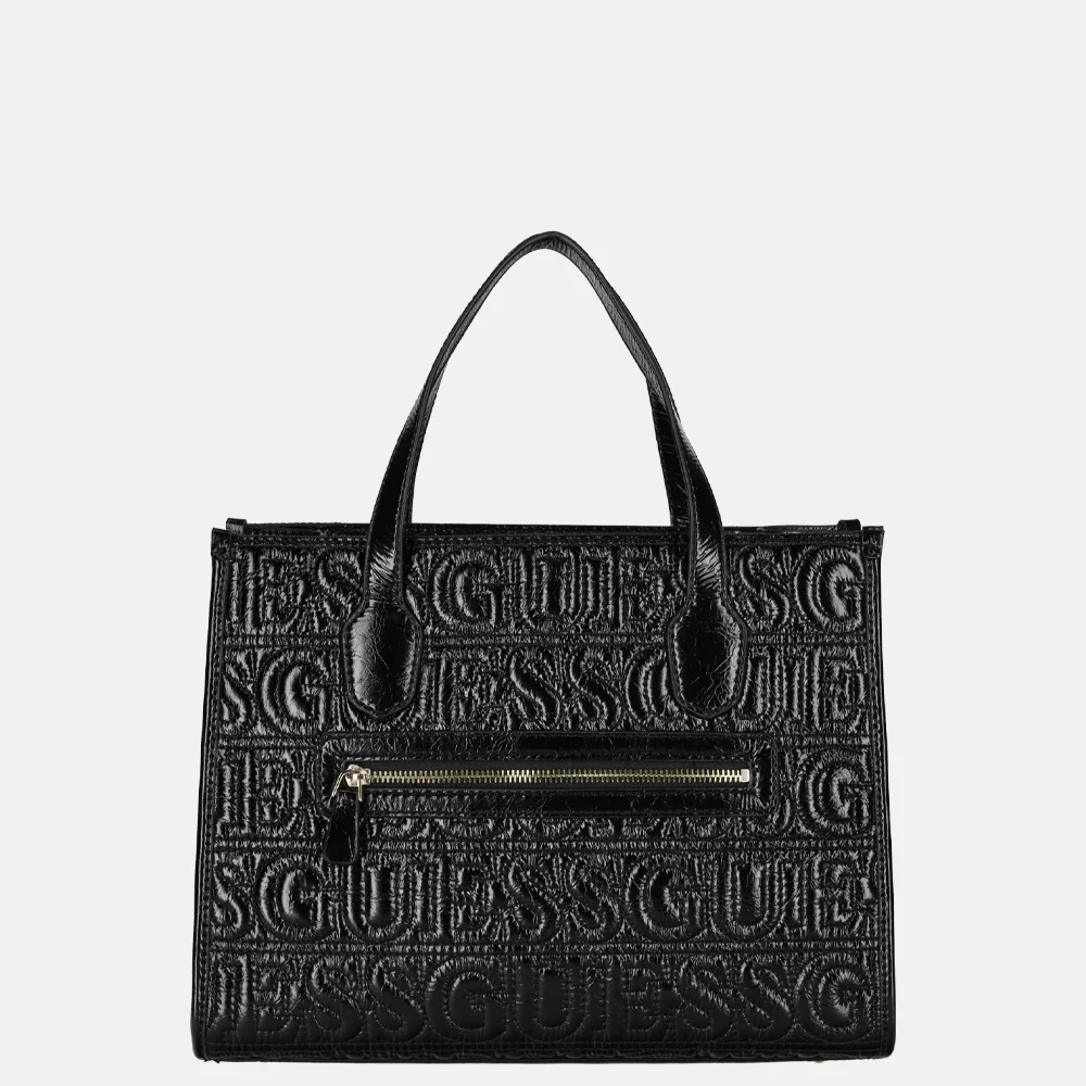 Guess Silvana handtas black bij Duifhuizen